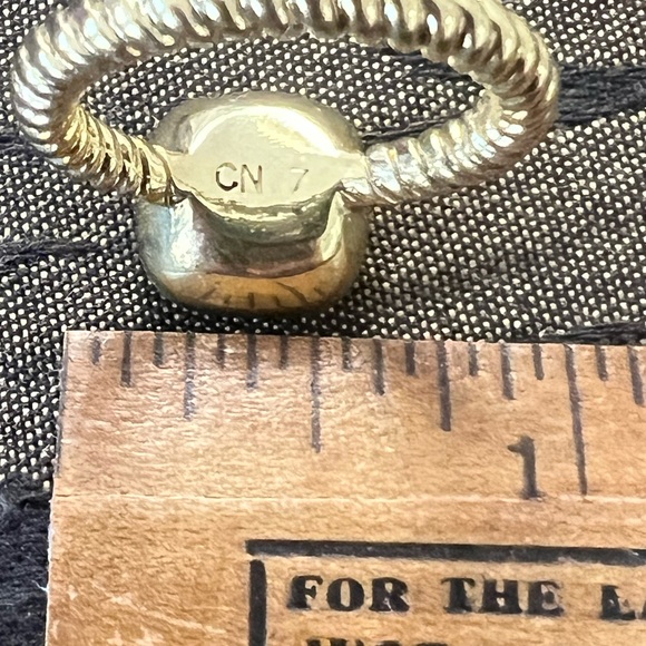 Heidi Daus SALE 🆕 Square faceted Clear crystal size 10 ring - Picture 9 of 9